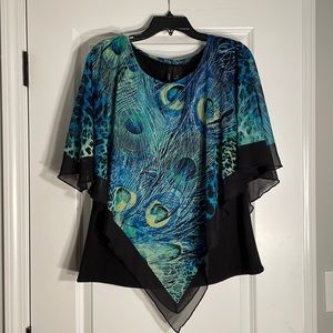 Peacock Blouse
